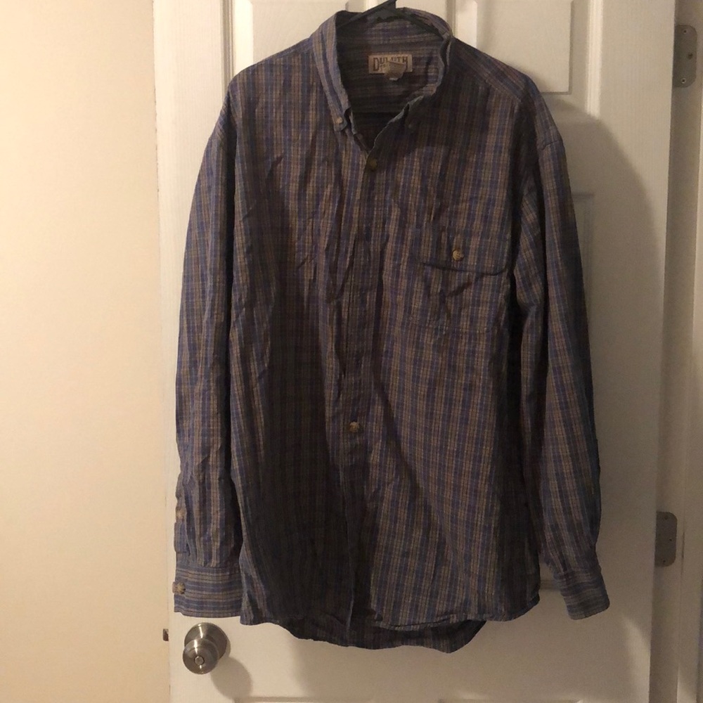 Duluth plaid long sleeve shirt
